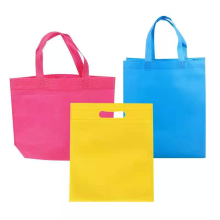 Custom non woven bag promotion tote shopping bag